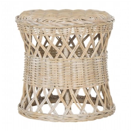 Safavieh Desta Round Table, Natural - 19.6 x 19.6 x 19.6 in. SEA7028A